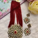 Indian Seeta Set - Crimson