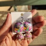 Indian Mayura Festive Jhumka