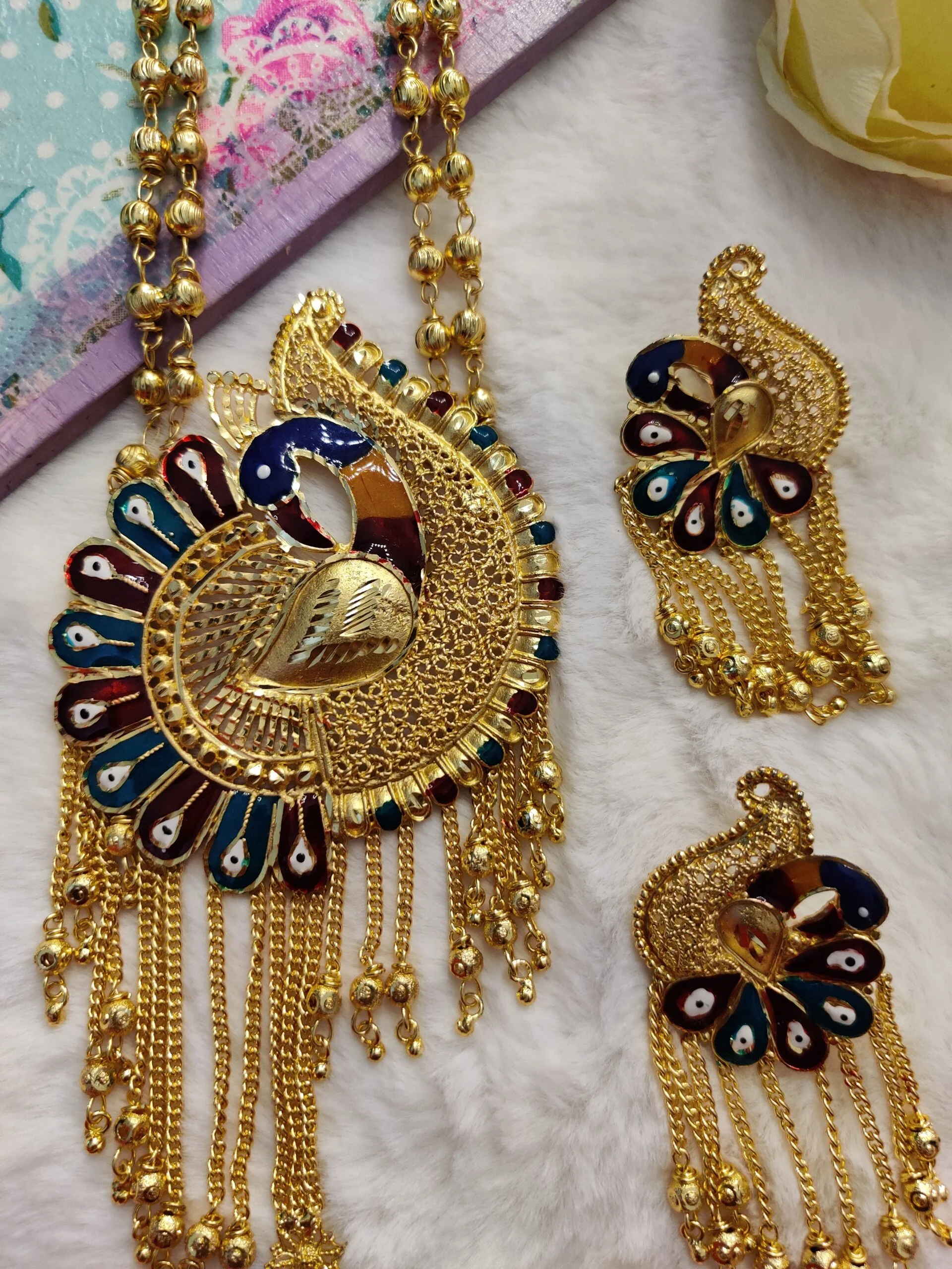Indian Seeta Set - Peacock